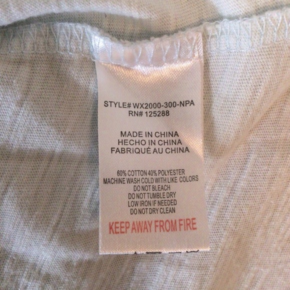 Rae Dunn Love Your Planet Short Sleeve Top - Size Medium - Picture 5 of 6